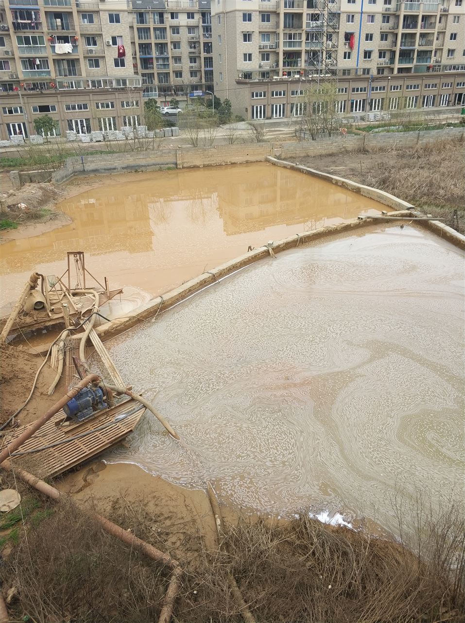 昌黎沉淀池淤泥清理-厂区废水池淤泥清淤